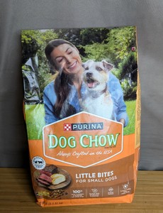 Purina Dog Chow Little Bites for Small Dogs 4lb Bag - Brand New