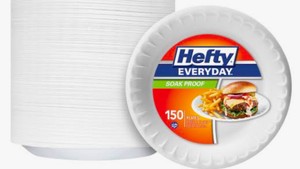 Hefty Everyday Soak Proof Foam 8.875 Plates 480-Count - Brand New