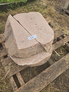 Pallet of Sliced Boulder Steps