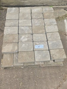Pallet of Approximately 30 Sq Ft of Patio Pavers