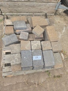 Pallet of Miscellaneous Patio Pavers