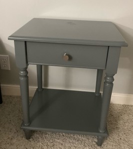 Gray Nightstand