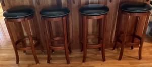 Lot of 4 Counter Stools