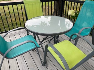 Patio Table and 4 Chairs