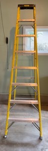 8 Folding Fiberglass Ladder