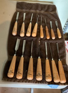 Set of Carving Chisels