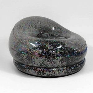 Celestial Garden Blow Up Chair BlackSilver