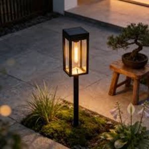 Lutec Solar LED Pathway Lights, 4-pack