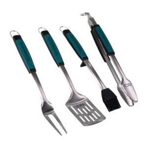 Charbroil 4pc Comfort Grip Tool Heat-Resistant Grill Cookware Set
