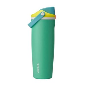 Owala 30 fl oz Stainless Steel Bucket Handle FreeSip Insulated Straw Tumbler Water Bottle - Summer Soiree