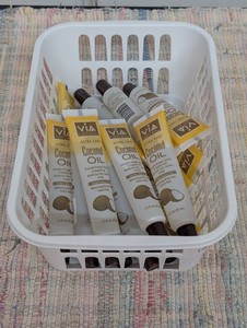 Lot of Via Natural Care Coconut Oil