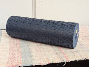 18 Textured Foam Roller - Navy Blue - All In Motion EVA Material, Whole Body Use