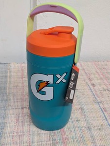 Gatorade Gx Performance Jug 64 oz Multi Color W Fence Hanger BPA