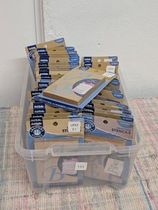 Large Lot of Stencils