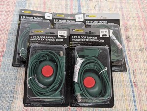 5 Pro Essentials 9ft Tapper Indoor Extension Cords