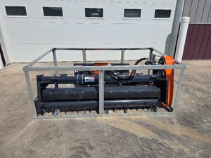Wolverine Skid Steer Power Rake 72 Harley Style