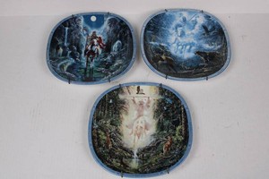 Bradford Exchange Visions of the Sacred Porcelain Plates (Lot of 3)