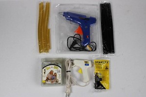 Hot Melt Glue Guns & Assorted Glue Sticks Mixed Lot