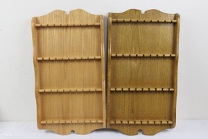 Tripar International Wood Spoon Rack Holders, Pair - 22 X 12 in