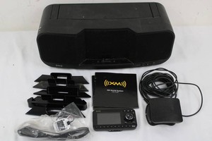 XM Sound System Satellite Radio Speaker Dock With Receiver & Accessories (Not tested, missing power cable)