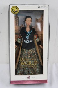 Vintage Barbie Dolls of the World Princess of the Navajo Pink Label