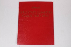 H.E. Harris & Co. Fifty State Quarters Collectors Map