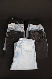 Zara, H&M, American Eagle & Lee Jeans Mixed Lot of 7
