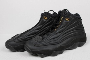 Jordan Jumpman Pro 407285-010 Black Gold Basketball Shoes Size 10