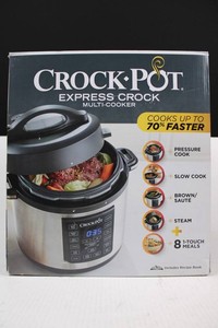 Crock-Pot Express Crock Multi-Cooker Pressure Cooker
