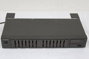 Technics SH-8017 Stereo Graphic Equalizer - Turns on, No Power Cable