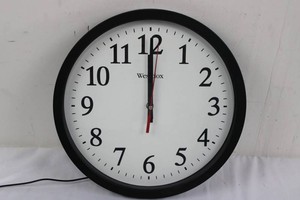 Westclox 14 Round Analog Wall Clock - DC 5V (tested)