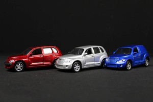 Chrysler PT, GT & Panel Cruiser Die-Cast Vehicles - 139 Scale (Lot of 3)