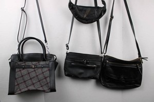 Assorted Handbags - Tote, Crossbody & Shoulder Bags (Lot of 4)