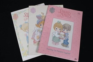 Precious Moments Cross-Stitch Pattern Books (Lot of 3)