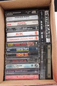 Rock, Pop & Soundtrack Cassette Tapes