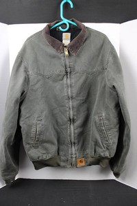 Carhartt Insulated Cotton Work Jacket Size X-large