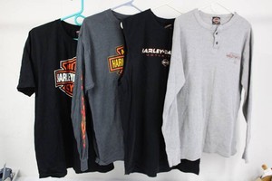 Harley-Davidson Graphic Shirt Assortment (Lot of 4)