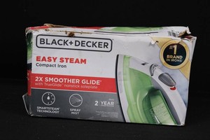 BLACKDECKER Easy Steam Compact Steam Iron IR02V