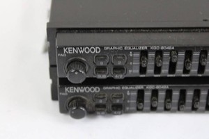 Kenwood KGC-6046A Graphic Equalizers (Lot of 2)