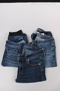 American Eagle Outfitters Womens Jeans Size 0 (Lot of 5)