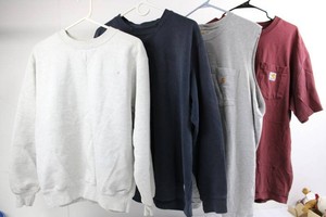 Carhartt Sweatshirts & Shirts Mixed Lot (Lot of 4)