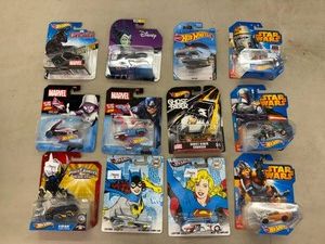 Hot Wheels - Star Wars, Marvel, Disney