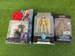 Halle Berry as Storm, Wonder Woman & Groot Figures