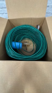 Partial Boxes of Cat 6 Ethernet Cable and RG6 Dual Shield Coaxial Cable
