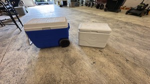 Pair of Coleman Coolers