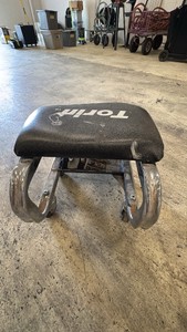 Torin Rolling Shop Stool Seat
