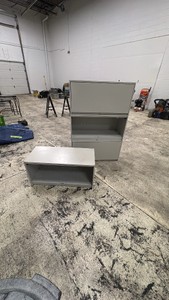 4 Metal Storage Cabinets