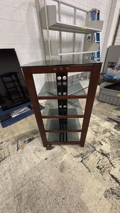 Wood and Glass Display stand