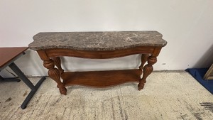 Stone Top Console or Sofa Table