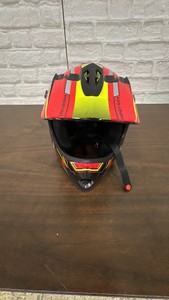 Large Frenzy MX1 Motorcycle Helmet with storage bag